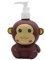 Children's Soap Dispenser for Children, Soap Dispenser 300 ml, Soap Bottle with Monkey Shape Liquid Soap, Shampoo, Lotions Idel for Use in the Bathroom or Kitchen
