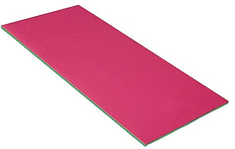 HHOZsafety Tapis d'eau en Mousse, Matelas de Salon pour Piscine (Vert et Rose)