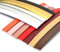 LKYJD Bande de Chant en Forme de U 5 m, Garniture de Bordure en placage Auto-adhésif en PVC, moulure de Garniture à décoller et à Coller, Bordure de Miroir Flexible(Texture C,10mm)