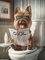 Hoobee 5D DIY Diamond Painting Chien, Peinture Diamant Animal, Diamant Painting Broderie au Point de Croix Mosaïque Strass Décoration de la Maison 30x40cm-10