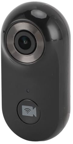 Elprico 1080P-Katzenkamerahalsband, Körperkamera für Haustiere mit Rückenclip, Kabellose Action-Kamera für Katzen und Hunde, 170°-Weitwinkel-Hunde-Tracker-Kamerahalsband für den