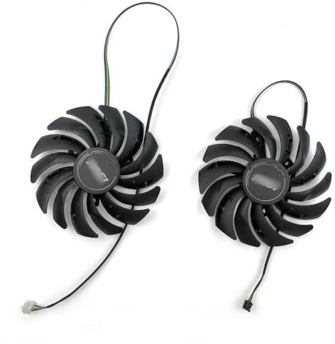 95mm PLD10010S12HH RTX3060 Gpu Cooling Fan Compatible with RTX 3070 3060 3060Ti Ventus 2X OC Graphics Card Cooler(PURPLE)