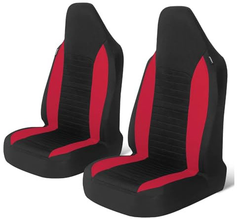 WEQTYSAB Auto-Sitzbezug, für Renault Twingo 3 (III) I 2014-2024 Bequem Wasserdicht rutschfest Sitzschoner Autositzbezüge Set Autositzschoner Zubehör,A