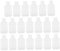 TOVINANNA 20st Leere Emulsionsflasche Handseifenspender Reiseshampoo Und Conditioner Schaumspenderflasche Klare Quetschflasche Seifenbehälter Auslaufsichere Reiseflaschen Mini-lotion Kopf Pp