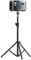 Gwezmxs Treppiede Supporto Proiettore Regolabile in Altezza, 50 – 80 cm, Filettatura 1/4 con Sfera Rotante a 360°