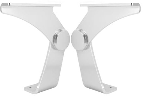 Asixxsix Aluminium Boot Pivot Flip-Up Armlehne Set, 1 Paar 60 Grad Universal klappbare Bootssitz Armlehne für Marine Yacht, stilvolle Oberfläche, vielseitige Installation
