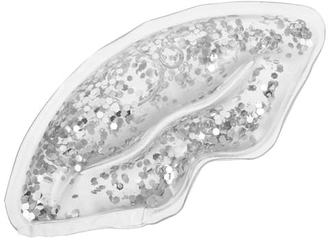 MUSISALY Mini-gelpackung Lippenform Kühlpad Augenpflege Kalt Kompresse Augenklappe Augengel-kühlpackung Mini-kühlpackung