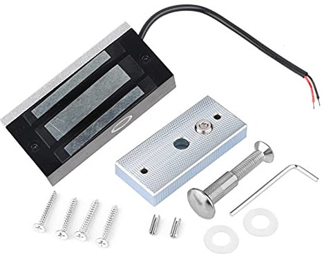 Serratura magnetica elettrica Sunicon, controllo accessi con forza di 60 kg per porte, armadi e cassetti