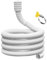Ablaufschlauch Für Luftentfeuchter, Air Conditioner Drain Hose 16mm, 3/4 M Ablaufschlauch Für Mobile Klimaanlage, Ersatz-Luftentfeuchter-Anbauteile Für Waschmaschine, Gartenwasserhähne, Klimaanlagen