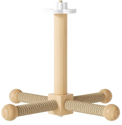Perchoir Rotatif pour Oiseaux - Branche en Bois - Taille Robuste avec extrémité Lisse - Matériau sûr et Non Toxique - Accessoire d'escalade et de Jeu - Parfait pour perruches, calopsittes et