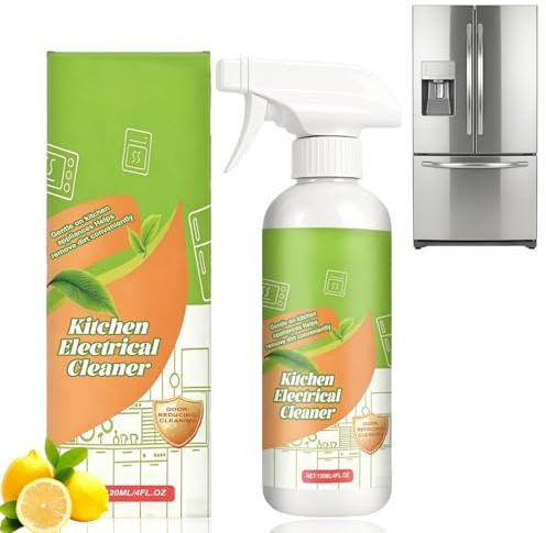 Heavy Duty Oven Cleaner Spray & Kitchen Degreaser, Powerful Grease Remover for Stove, Range Hood, Air Fryer, Ceramic Hob & Stainless Steel, Effortless Oil Stain Remover, Multi-Purpose Cleaning Spray