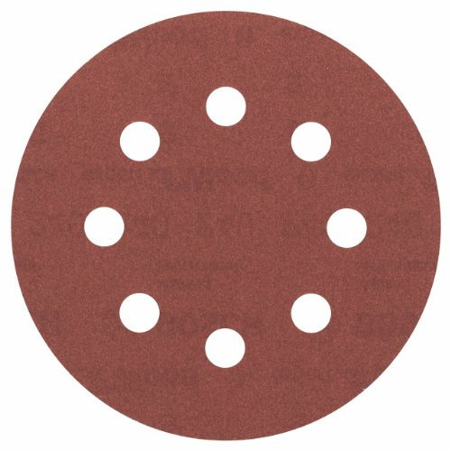 Bosch Accessories Disque Abrasif C430 pour Ponceuses Orbitales, 240 Grain, 115mm, Lot de 5