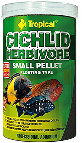 Tropical Cichlid Herbivore Small Pellet, 1er Pack (1 x 1 l)