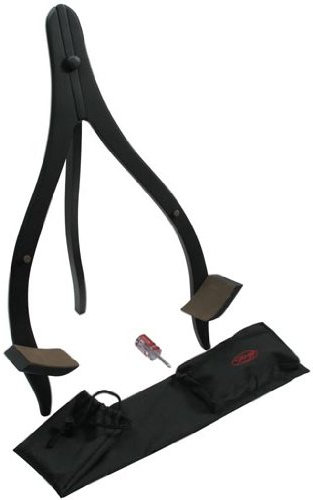 Stagg SG-AW10BK Gitarrenständer für klassische Gitarre, Holz, Schwarz