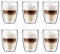 BODUM - 10484-10-12 - Pilatus - Set mit 6 Gläsern Thermo Double Paroi - 25 cl, durchsichtig