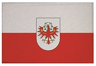 U24 Aufnäher Tirol Fahne Flagge Aufbügler Patch 9 x 6 cm