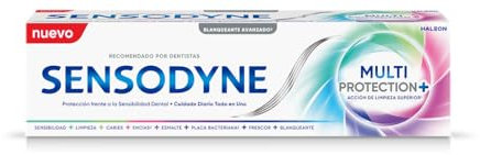 Sensodyne Pasta de Dientes Multiprotección Blanqueante, Protección Frente a la Sensibilidad Dental + Cuidado Diario, 75 ml