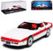 Greenlight Chevrolet Chevy Corvette C4 Coupe Weiss mit roten Streifen Rot 1983-1996 A-Team 1/43 Modell Auto mit individiuellem Wunschkennzeichen