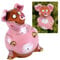 Midene Gartenstecker Keramik Handgefertigt - Gartendeko für Draußen Wetterfest - Garten Deko Keramik - Gartenfiguren & Gartenstatuen - Schwein