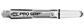 Target Pro Grip Spin Shaft mit Aluminium Ring mit drehbarem Top (Klar, Intermediate - 41mm)