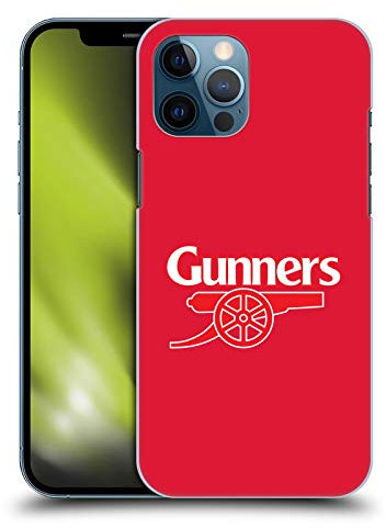 Head Case Designs Offizielle Zugelassen Arsenal FC Gunners Rot Wappen 2 Harte Rueckseiten Handyhülle Hülle Huelle kompatibel mit Apple iPhone 12 Pro Max