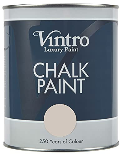 Vintro | Chalk Paint | Furniture Paint | Shabby Chic | Upcycle | Decorate | Ultra Matt Finish | 1 Litre (Paloma)