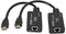 XMSJSIY HDMI-Extender, HDMI-Stecker auf RJ45-Netzwerk-LAN-Extender, 60 m Konverter, Repeater über Cat 5e/6, 1080p bis zu 60 m Verlängerung für HDTV, HDPC, PS4, STB, 4K, 2K (60 m)