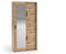 MargaretHadas24 Garderobenschrank Vanessa II 100 cm Garderobe Schrank Spiegel Schlafzimmer Jugendzimmer (Eiche Artisan, 100cm)
