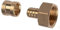 NeHoPro Raccord écrou tournant à glissement PER 25 x 1 (26x34), 1 pièce, Couplage, Bronze, M25, Main droite, Classe 2B, 25 mm, 3 cm (1.18 po), Plombier accessoire