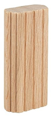 Trend 50 Stück Buchenholz Flachdübel (8 x 40mm) für Holzbearbeitung, Tischlerei und Möbelbau, TEN/8X40/50