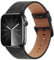 Bisikor Compatible with Apple Watch Strap 49mm 46mm 45mm 44mm 42mm 41mm 40mm 38mm Genuine Leather Wristband Replacement Strap for iWatch Ultra SE Series 10 9 8 7 6 5 4 3 (42/44/45/46/49, Black)