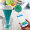 6-in-1 Smart Pool Wassertester MIT Digitalem Display, IP67 Wasserdicht, Bluetooth-Kompatibel, PH/Chlor/ORP/EC/TDS/Temperatur Messgerät Pool M