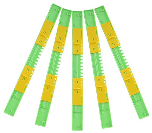 Juego de 5 Puertas de Colmena de plástico Anti-Escape, Accesorio para Apicultura, 45 cm