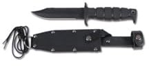 Pilotenmesser, mit Nylon/Leder Scheide
