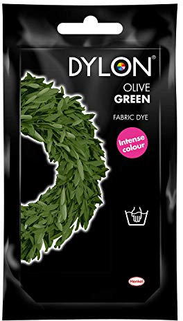 Dylon Hand Dye Sachet (NVI) 34 Olive Green Fast Postage