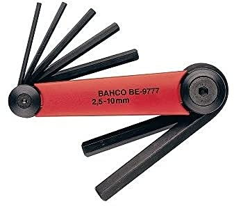 Bahco BE-9776 - Juego Llaves Hex 1,5-6