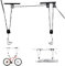 Bike Bicycle Garage Storage Lift Bike Rack Hoist 20kg Capacity Heavy Duty Hanger