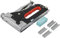 Benson Tools Tacker 4-12 mm, 200 Klammern, Schwarz, Silber, Klassisch, Manuell