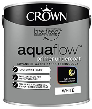 Crown Retail Aquaflow Primer Undercoat White 2.5 L