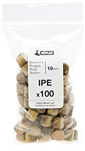 Bouchons Bois - NOVLEK - Boite de 100, Ipé
