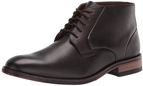 Bostonian Treymore Mid Oxford - Stivali da uomo, Marrone scuro, 12