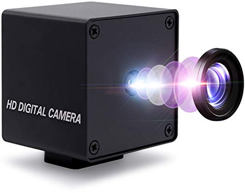 Hotpet 13 Megapixel 4K Webcam with Autofocus Lens, USB Camera, IMX214 Sensor, 3840x2880, Windows, Mac, Linux, Android Compatible