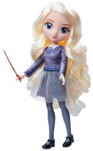 WIZARDING WORLD 6061838 8-inch Lovegood Doll, Kids Toys for Girls Ages 5 and up WWO DOL Puppen Luna V1 GML 20,3 cm