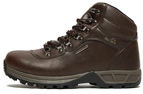 Peter Storm Men’s Rivelin Walking Boots with High Traction Rubber Sole and Speed Laces, Waterproof, Breathable, (Brown, UK Footwear Size System, Adult, Men, Numeric, Medium, 10)