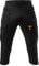 T1TAN 3/4 Torwarthose schwarz- 100% Polyester - Gepolstert an der Hüfte und an den Knien - Optimal für Trainingseinheiten - Größe M