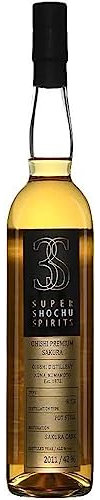 3S - 2014 Ohishi Sakura - Shochu de riz - 43% Alcool - Origine : Japon - Notes de fleurs de cerisiers & Vanille - A déguster pur ou en cocktail - 70 cl