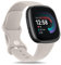 Oumida für Fitbit Versa 3/4/Sense 2 Armband - Damen & Herren, Weiches Sport Ersatz Armband (S, Mondweiß)
