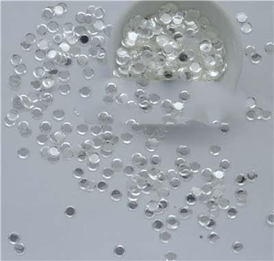 3000 Stück/Lot, 4/5/6 mm, rund, ohne Loch, lose Pailletten, Glitzer, Paillette, Nähen, Hochzeit, Konfetti, Basteln, Kinder, DIY-Kristall, Mischungsgröße