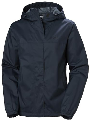 Helly-Hansen Damen Vancouver Rain Jacket Regenjacke, 597 Marineblau, XL