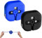 2Pcs 3 In 1 Data Cable Phone Stand, 3A Multi Fast Charger Cable 1m, Retractable Multi-Phone Charging Cable With Light-ning/Type C/Micro Usb Ports For Laptops, Phones And Other Types (Blue+Black)